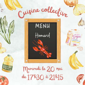 Cuisine collective – 20 mai @17h30-21h15 ÉRAB item