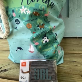 Sun, Sand, & Sound: Ultimate Beach Tote item