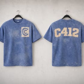 C Logo Tee (Blue) item
