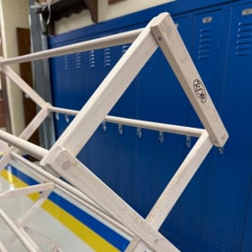Foldable Wooden Drying Rack item