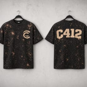 Bleached Drip C412 T-shirt item