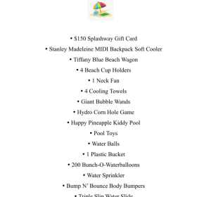 PreK Summer Time Fun item