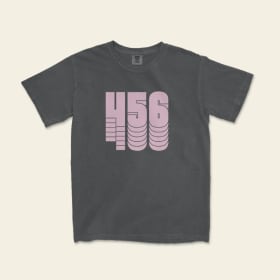 ADULT 456 T-SHIRT - Pepper & Lilac item