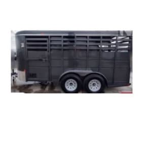 BRONZE TRAILER 6”H x 6 ”L  (includes name/logo on both) item