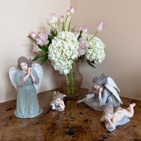 4-Piece Angel Figurines item
