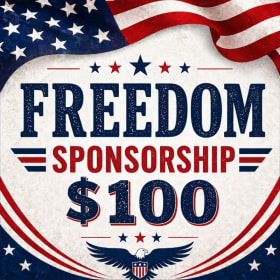 Freedom Sponsorship item