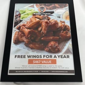 Wings for a year item