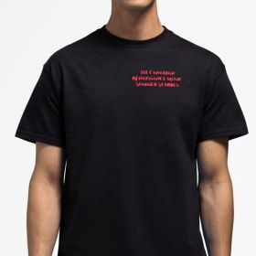 T-shirt (black) with CRMSS logo item