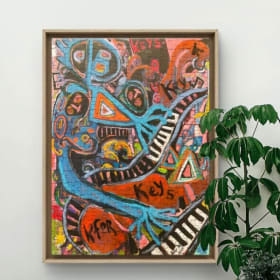"K for Keys", 2025 by Dilip Sheth item