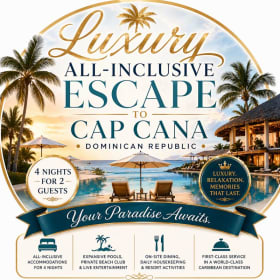 Luxury All-Inclusive Escape to Cap Cana, Dominican Republic item
