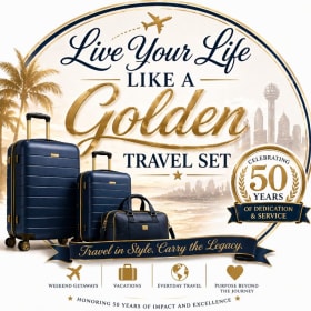Live Your Life Like a Golden: Travel Set Experience item