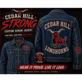 Cedar Hill Strong: Custom Denim Jacket item
