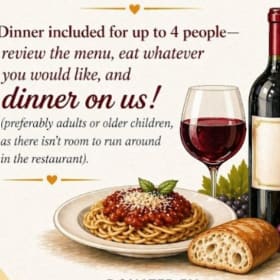 Italian Dinner and Wine Night item