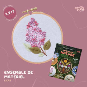 Lot 08: Ensemble-cadeau de broderie - Brodé serré item