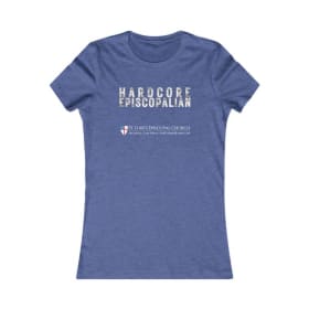 Women's "Hardcore Episcopalian" T-shirt - Bella+Canvas 6004 item