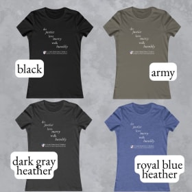 Women's "Do Justice" T-shirt - Bella+Canvas 6004 item