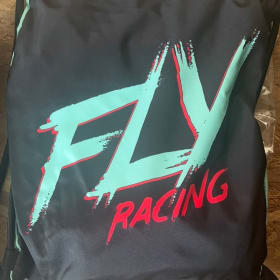 Fly Racing Cinch Bag and Merch item