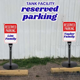Tank Facility Reserved Parking Spot #2 item
