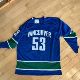 Horvat Signed Vancouver Jersey item