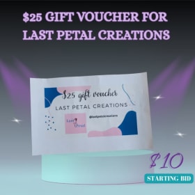 $25 Gift Voucher for Last Petal Creations item