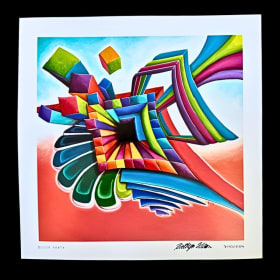 "Block Party" Digital Print by Katelyn Williams item