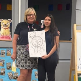 Teachers Award - Tim Burton Spooky Snowman item