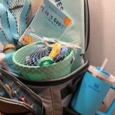 #20 - 🌊 “Life is Good” at the Beach Basket item