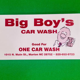 Big Boy's Car Wash item