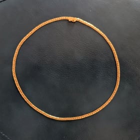 16.5" 18 Karat Italian Gold Necklace item