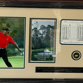 2005 Masters Champ Tiger Woods item