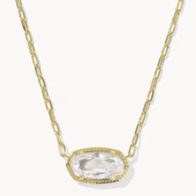 Kendra Scott Elisa Luxe Gold Pendant Necklace item