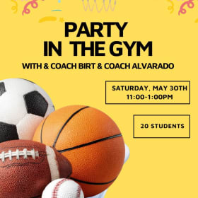 Gym Party with Coach A & Coach B––Great for Birthdays! item