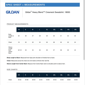Gildan® Crewneck 18000-Graphite Heather-Adult 2XL-5XL item