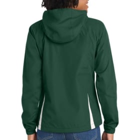 Sport-Tek® Women's Hooded Raglan Jacket LST76-Fo Green-XS-XL item