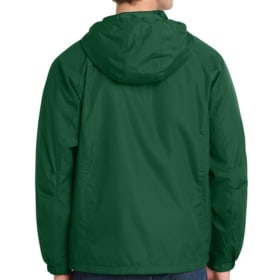 Sport-Tek® Men's Hood Raglan Jacket JST73-Forest Green-S-XL item