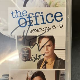 THE OFFICE SEASONS 6-9 DVD SET SIGNED BY RAINN WILSON DWIGHT item