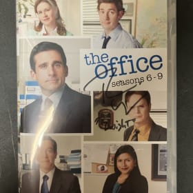 THE OFFICE SEASONS 6-9 DVD SET SIGNED BY RAINN WILSON DWIGHT item