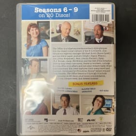 THE OFFICE SEASONS 6-9 DVD SET SIGNED BY RAINN WILSON DWIGHT item