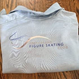 Women's Blue quarter zip item