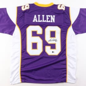 Jared Allen Autographed Jersey item