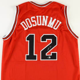 Ayo Dosunmu Autographed Jersey item