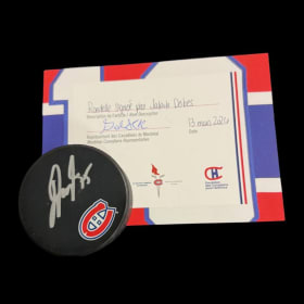 Rondelle officielle autographiée par Jakub Dobeš item