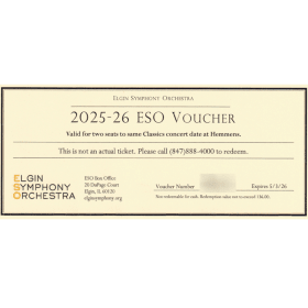 #2 Elgin Symphony Orchestra Tickets (Qty. 2) item