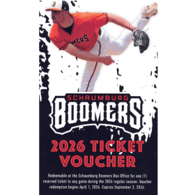 Schaumburg Boomers 2026 Ticket Vouchers (Qty. 4) item