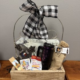 Texas/ Cow Kitchen Basket item