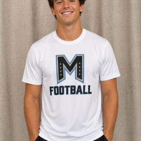 Adult Small Mavs white tee item