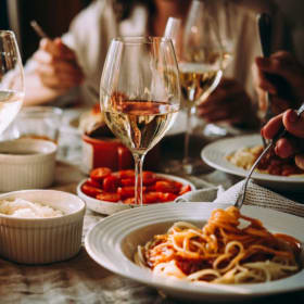 Italian Gourmet Night In: Carlino's Gift Card & Wine item