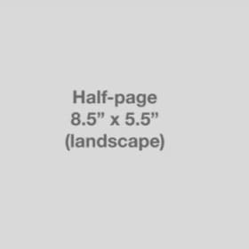 Half Page Color Ad item