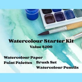 Watercolour Starter Kit - Buy Now & Pay in Full item