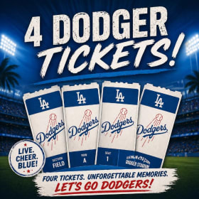 DODGER TICKETS + parking 7/10/26 @ 7:10pm item